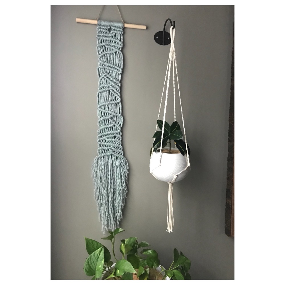 Blue Gray Wall Hanging
